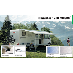 Thule Omnistor 1200 pussimarkiisi asuntovaunuun