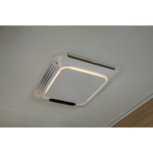 Indel B Plein-Aircon kattoilmastointilaitteen ilmanjakoyksikkö, Ringlight