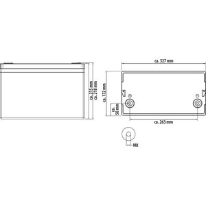 McCamping LiFePO4 akut MC-LB100 / MC-LB150