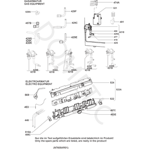 Dometic Parts RM7655L vastus 12V / 170W