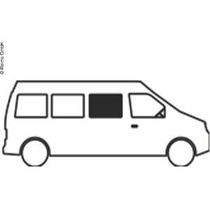 Carbest Liukuikkuna VW Crafter vuodesta 2018>, Eteen oikea, kuljetusvaurio