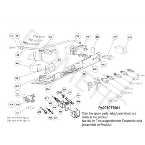 Dometic Parts Säätönuppi, valintakytkin RF 60KF, RF 60BL