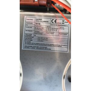 Carbest Lasikansi liesi-allasyhdistelmälle 70176/70177, Rechtshändig