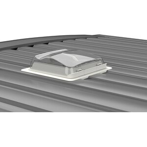 MPK 28 x 28 cm Kattoluukun sovitinrunko Fiat Ducatoon, musta