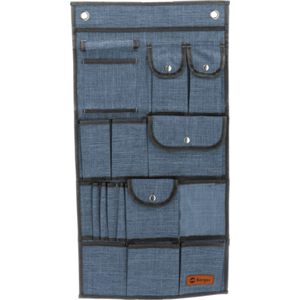 Berger Ripustettava taskusto 38 x 75 cm sininen / harmaa