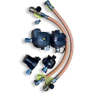 Truma (R) Kaasupullon vaihtaja Duocontrol CS kit, 30 mbar, pystysuora