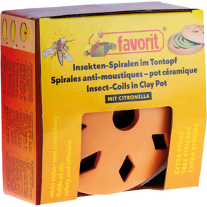 Berger Hyttyskierukan polttoalusta ja citronella kierukoita