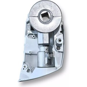 Thule 5200 markiisin päätylevy + koneisto vasen, valkoinen