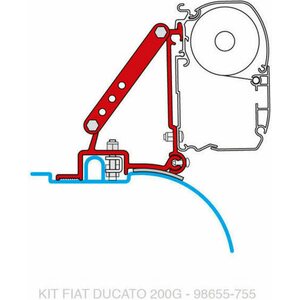 F45 Markiisin kiinnityssarja Ducato 07/06