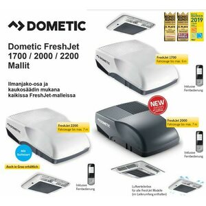 Dometic (R) FreshJet 2000 retkiautoon