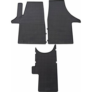 Berger Ohjaamon matto VW T5 ja T6 Kumimatto 2-paikk