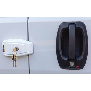 HEOSolution Lisälukot Van oviin 1 HEOSafe lukko valk.