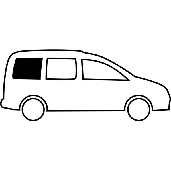 Carbest Kiinteä ikkuna VW Caddy Maxi 2008-2020, Oikea taka