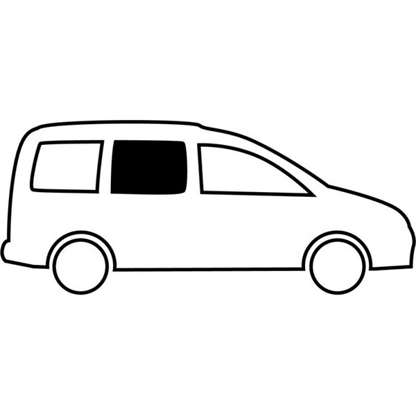 Carbest Liukuikkuna VW Caddy Maxi 2008-2020, Oikea etu