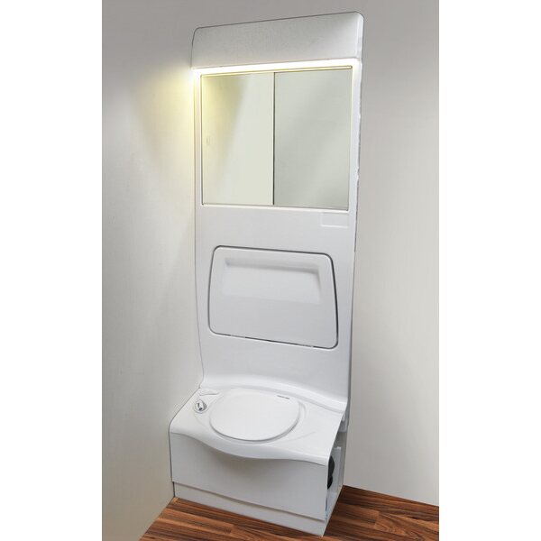 Kylpyhuone/wc-seinäsarjaelementti 4000 Exklu