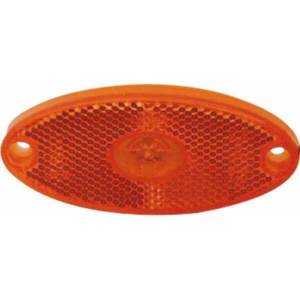 Jokon LED sivuäärivalo soikea, väri oranssi, 100 x 44 mm