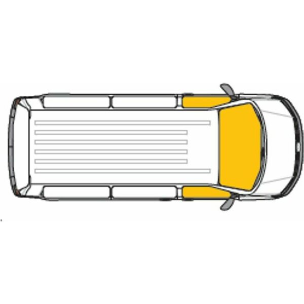 Carbest Lämpöpeite VW Caddy alk. vm. 2009, 3-Osaa