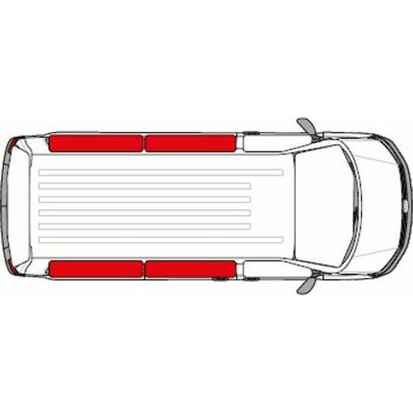 Carbest Lämpöpeite Ikkunapeite VW T4 Asuintilaan, lyhyt
