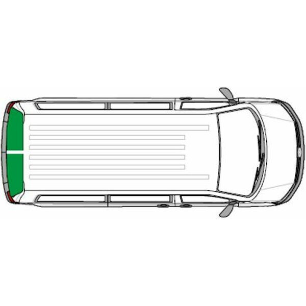 Carbest Lämpöpeite Ikkunapeite VW T4, 2-osaiset takaovet