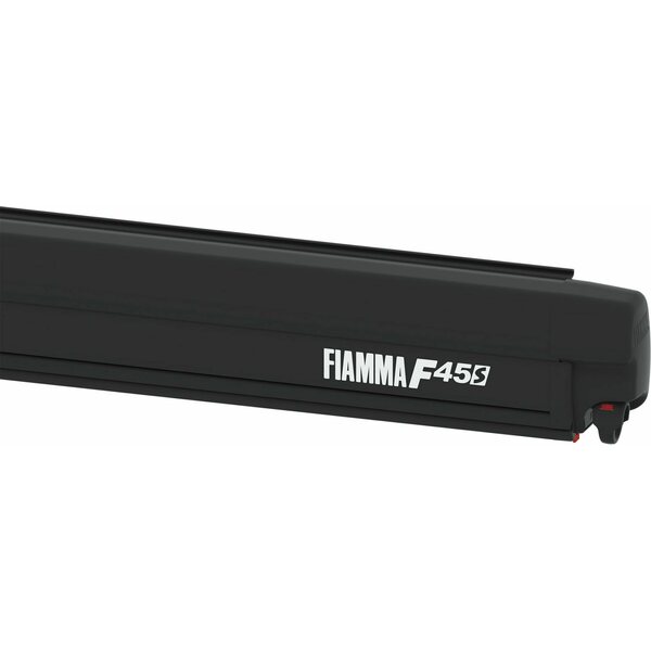 Fiamma F45 S 300 cm Kotelo musta Kangas harmaa