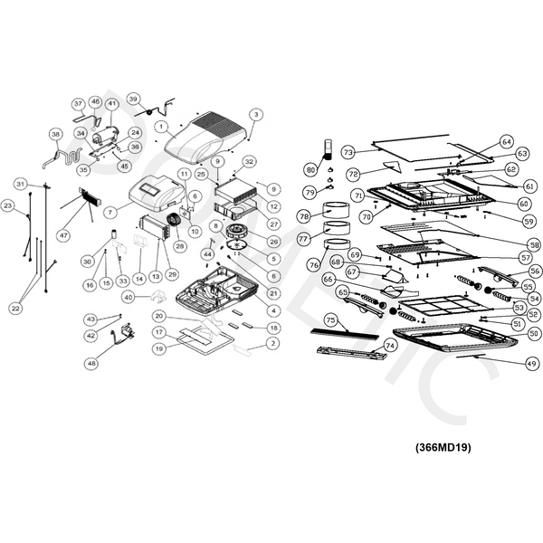 Dometic Parts FJ-2200 eriste