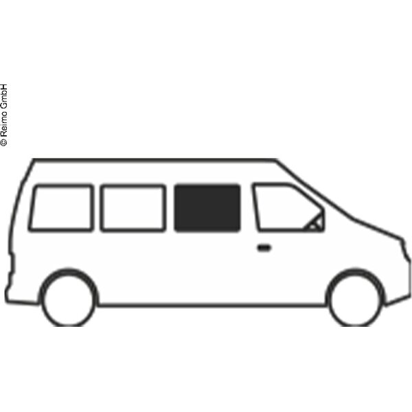 Carbest Liukuikkuna VW Crafter vuodesta 2018>, Eteen oikea, kuljetusvaurio