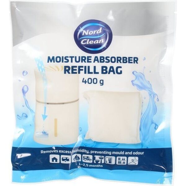 Nord Clean kosteudenpoistajan täyttöpussi 400g