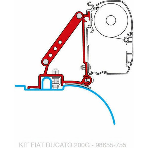Fiamma F45 Markiisin kiinnityssarja Ducato 07/06