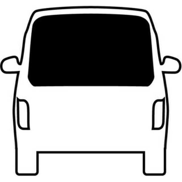 Carbest Takaluukkuun kiinteä VW Caddy/Maxi vuodet 2015-2020