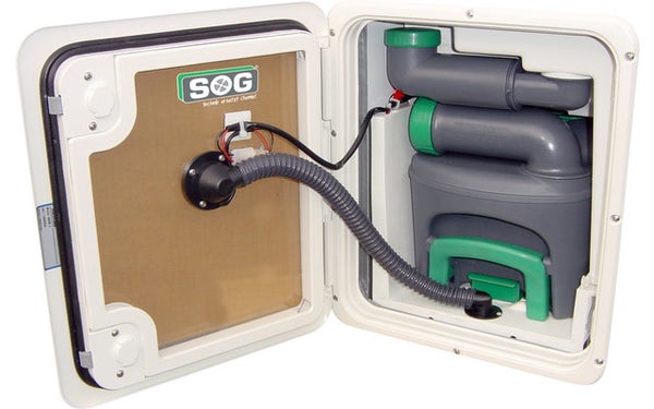 Thetford C400 kasettiin Tuuletus
