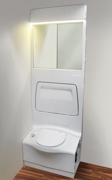Kylpyhuone/wc-sein&auml;sarjaelementti 4000 Exklusive