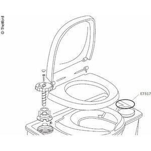 Kasetti wc:n varaosat