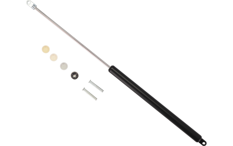 1. kaasujousi HEKI 2 40N-337mm tarvikkeineen kaasujousi