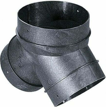 Y - haara, tulo 80 mm, l&auml;hd&ouml;t 2 x 65 / 72 mm
