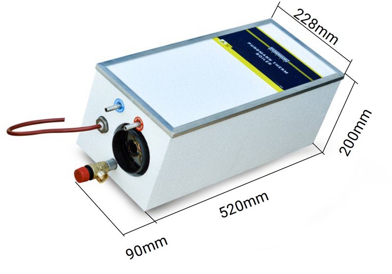 Vedenl&auml;mmitin 9,9 L Therm Boiler Air 230V 500W/ilma 75&deg;C=60 min